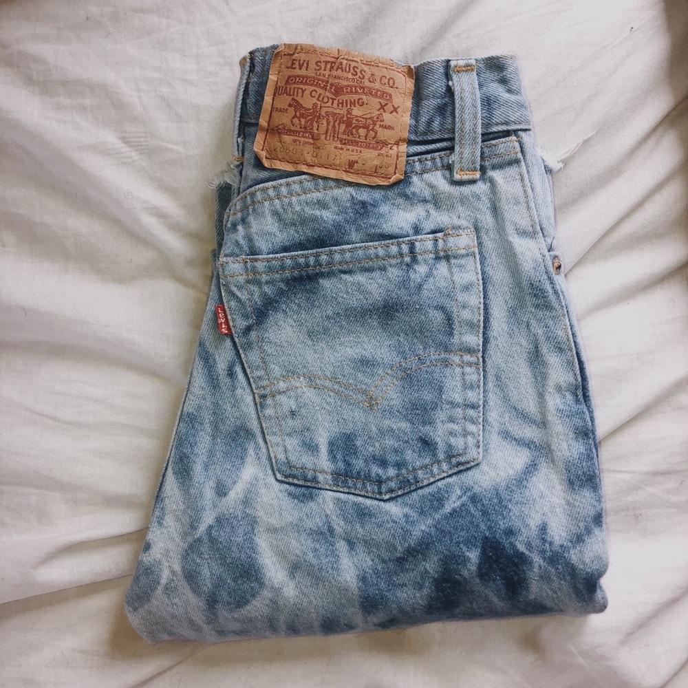 acid wash vintage Levi’s